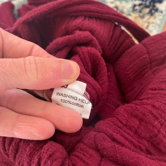 DONATED 🙀MUST BUNDLE🙀!! vintage EmmaJean Cotton Jumpsuit sz5 NWD - Picture 11 of 12